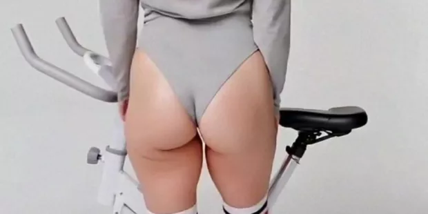 Millie Bobby Brown Sexy Arse in a Thong Leotard