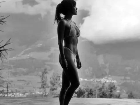 Karen Fukuhara White Thong Bikini